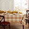 Threadmade Home Russet Harvest Woven Plaid Tablecloth, Multicolor - 60"W x 102"L